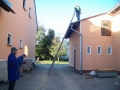 Nova streha gasilskega doma Zg. Krapje