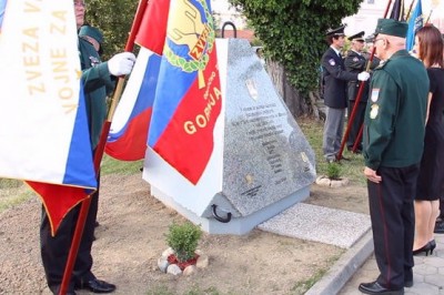 Odkritje spominskega obeležja ob 25. letnici samostojnosti Republike Slovenije