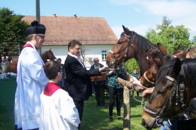 Blagoslov konj pri Mali Nedelji