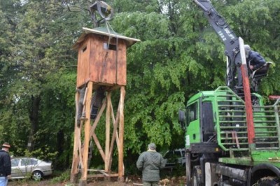 Postavljanje opazovalnice LD Negova