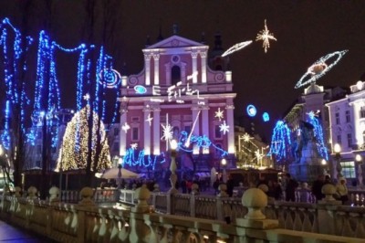 Osvetljena Ljubljana