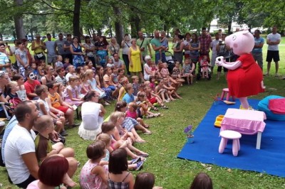 Otroški festival v Parku I. slovenskega tabora