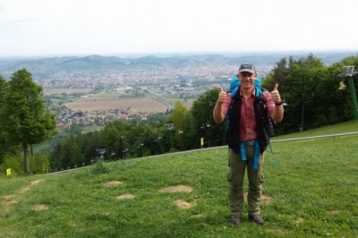 Jörg Wunram na Trikotni jasi, Maribor - Pohorje