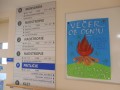 Plakat je vabil na »Večer ob ognju«