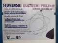 Plakat ob slovenskem kulturnem prazniku