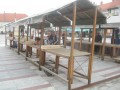 Pleskanje stojnic na Glavnem trgu