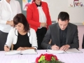 Podpis pogodbe za gradnjo vrtca v Cezanjevcih