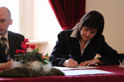 Prisotna je bila tudi županja Občine Ljutomer, mag. Olga Karba