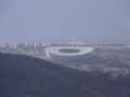 Pogled na stadion iz mizaste gore