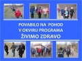 Pohod v okviru programa Živimo zdravo