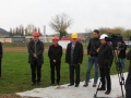 Položitev temeljnega kamna TŠC Trate