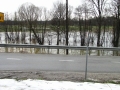 Poplavljena polja v Stročji vasi