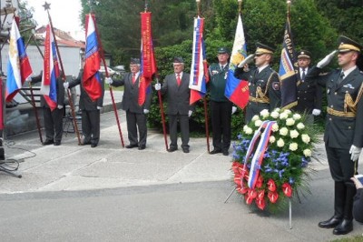 Slovesnost na Dan zmage v središču Murske Sobote