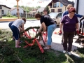 Postavitev majskega drevesa v Banovcih