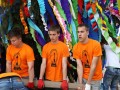Postavljanje majoša v Gančanih
