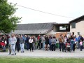 Postavljanje majoša v Gančanih