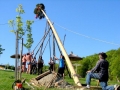 Postavljanje mlaja v Biotermah