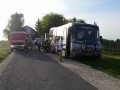 Požar avtobusa v Plešivici