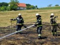 Požar sena v Moravcih