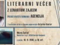 Predstavitev romana Agencija Lenarta Zajca