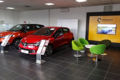 Prenovljeni salon vozil Renault v Ljutomeru