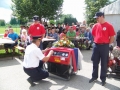 Prevzem prenosne motorne brizgalne na Razkrižju