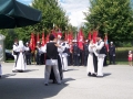 Prevzem prenosne motorne brizgalne na Razkrižju