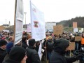 Protest delavcev - migrantov v Šentilju