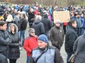 Protest delavcev - migrantov v Šentilju