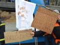 Protest delavcev - migrantov v Šentilju