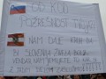 Protest delavcev - migrantov v Šentilju