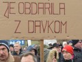 Protest delavcev - migrantov v Šentilju