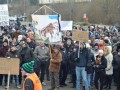 Protest delavcev - migrantov v Šentilju