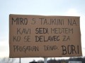 Protest delavcev - migrantov v Šentilju