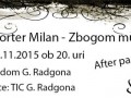 Reporter Milan: črna komedija Zbogom muca