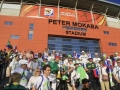 Slovenski navijači pred stadionom