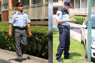 Prejšnje in nove uniforme, foto: policija.si