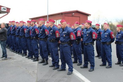 Madžarski policisti v Sloveniji, foto: policija.si
