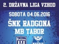 ŠNK Radgona - MB Tabor, kvalifikacije za 2. državno ligo vzhod
