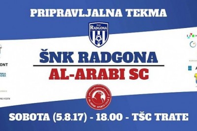 ŠNK Radgona - SC Al Arabi