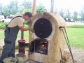 Sonaravno izdelovanje hiše in krušne peči