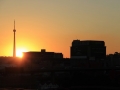 Sončni zahod v Johannesburgu