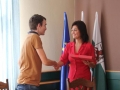 Sprejem zlatih maturantov