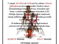 Svečana umestitev društva vitezov jeruzalemskega templja v Dvorec Jeruzalem