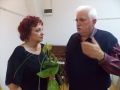 Tatjana Mijatović in Branko Železnik med pogovorom
