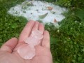 Toča v okolici Maribora