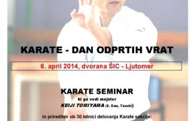Karate - dan odprtih vrat