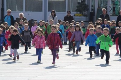 Najmnožičnejši otroški tek v Ljutomeru