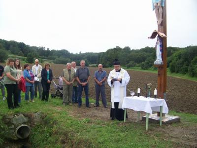 Blagoslovitev križa v Bučkovcih