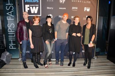 Sofia Nogard, Tanja Zorn, Miro Mišljen, Niti Niti (Simona Muc) in Alice Bossman, foto: Sašo Radej